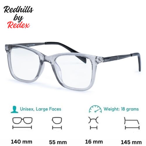 Redex Bluecut Reading Full Frame Glass For Unisex