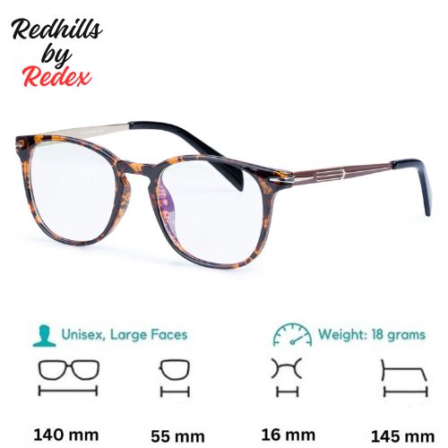 Redex Bluecut Reading Full Frame Glass For Unisex