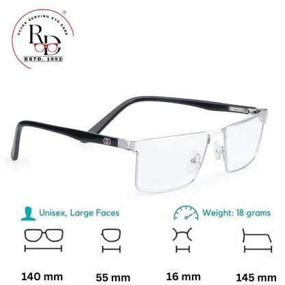 Redex Bluecut Reading Full Frame Glass For Unisex